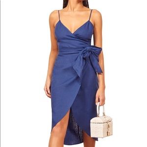 Reformation Court Linen Sundress